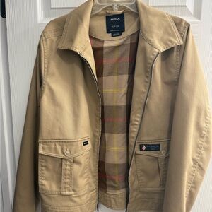 RVCA Men's Kevin “Spanky” Long collection Sample color Jacket.